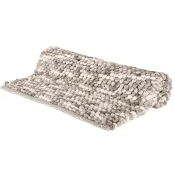 Wenko Badteppich Urdu Taupe 60 x 90 cm Mit Melagne-Effekt