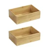 Wenko Bambus Ablage Terra L 2er Set