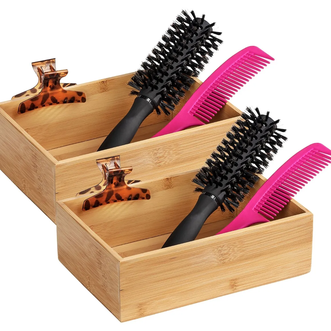 Wenko Bambus Ablage Terra L 2er Set