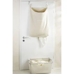 Wenko Über-Tür Wäschesammler Canguro Beige 65 l