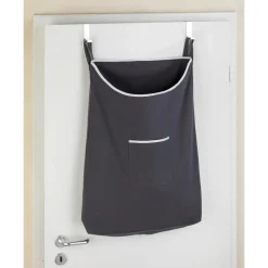 Wenko Über-Tür Wäschesammler Canguro Grau 65 l