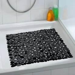 Wenko Duscheinlage Paradise Black 54 x 54 cm