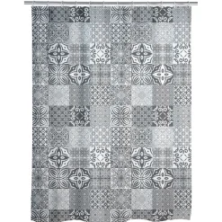 Wenko Duschvorhang Portugal Textil Polyester 180 x 200 cm waschbar
