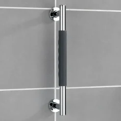 Wenko Edelstahl Wandhaltegriff Secura 40,5 cm