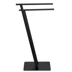 Wenko Handtuchständer Lirio Schwarz matt Kleiderständer