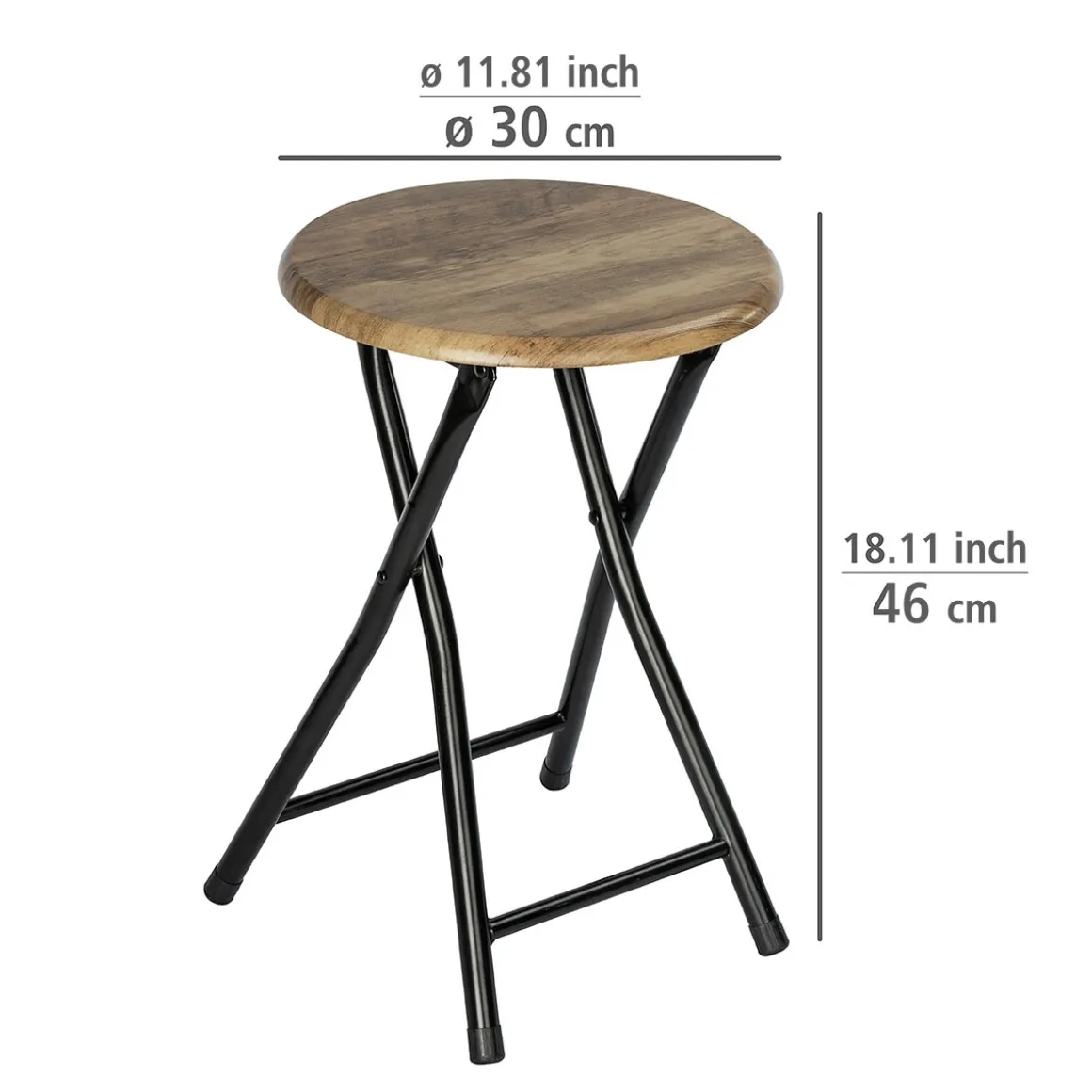 Wenko Hocker Forio Beistelltisch Pflanzenhocker