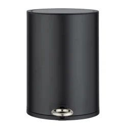 Wenko Kosmetik Treteimer Monza Easy Close matt schwarz 3 L