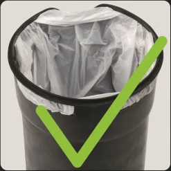 Wenko Kosmetik-Treteimer Leman Edelstahl Glänzend 5 L