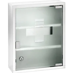 Wenko Medikamentenschrank Edelstahl 30 x 40 cm glänzend