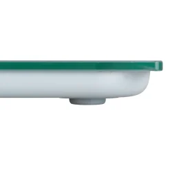 Wenko Personenwaage LED Grau digitale Körperwaage mit LED-Display