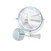 Wenko Power-Loc LED Wandspiegel Lumi 5-fach Vergrößerung Befestigen ohne bohren
