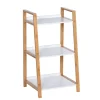 Wenko Regal Finja aus Bambus mit 3 Etagen 43 x 76 x 36 cm