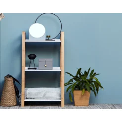 Wenko Regal Finja aus Bambus mit 3 Etagen 43 x 76 x 36 cm