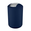 Wenko Schwingdeckeleimer Brasil Dunkelblau L 6,5 L