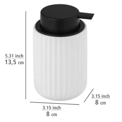 Wenko Seifenspender Belluno weiß Keramik Pumpspender