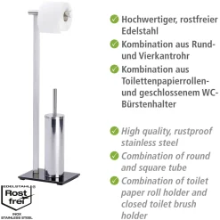Wenko Stand WC-Garnitur Lava
