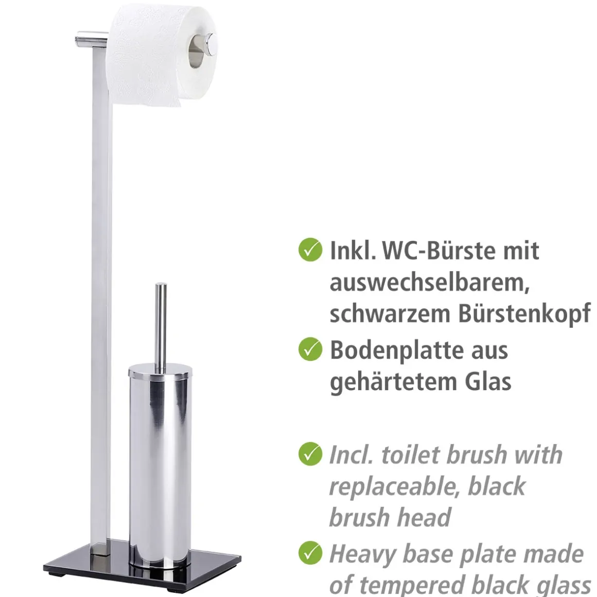 Wenko Stand WC-Garnitur Lava