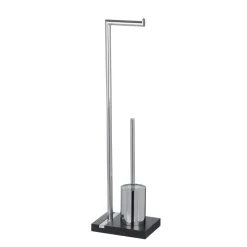 Wenko Stand WC-Garnitur Noble Black