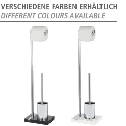 Wenko Stand WC-Garnitur Noble Black