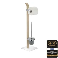Wenko Stand WC-Garnitur Samona Nature