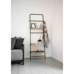 Wenko Standregal Loft Wohnregal Badezimmerregal aus Bambus