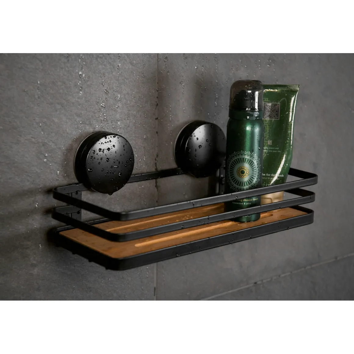 Wenko Static-Loc Wandablage Alba Badezimmerablage