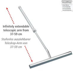 Wenko Teleskop Badezimmerwischer Duschabzieher