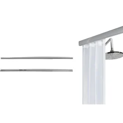 Wenko Teleskop-Duschschiene Era Chrom 75-125 cm Duschvorhangschiene