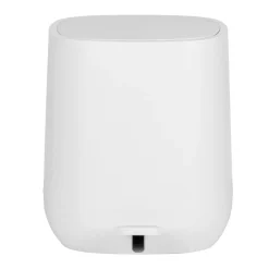 Wenko Treteimer Davos Weiß 5 L Kosmetikeimer Abfalleimer