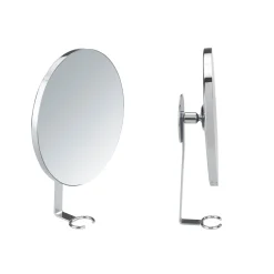 Wenko Turbo-Loc Antibeschlagspiegel Edelstahl Befestigen ohne bohren