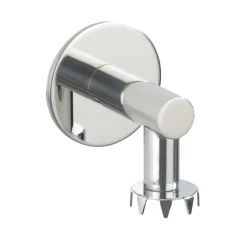 Wenko Turbo-Loc Edelstahl Magnetseifenhalter glänzend Seifenhalter mit Magnet und Turbo-Loc Wandbefestigung zum Ankleben