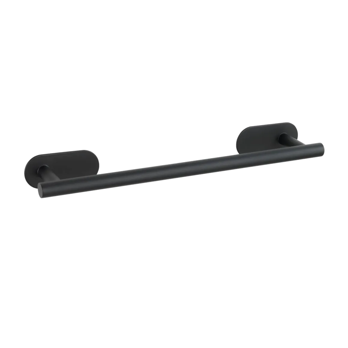 Wenko Turbo-Loc Edelstahl Badetuchstange Orea Black Matt Handtuchhalter Befestigen ohne bohren