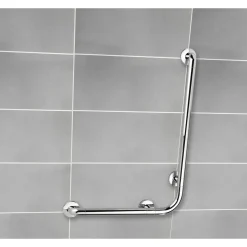 Wenko Wandhaltegriff Secura 78 x 55,5 cm Chrom