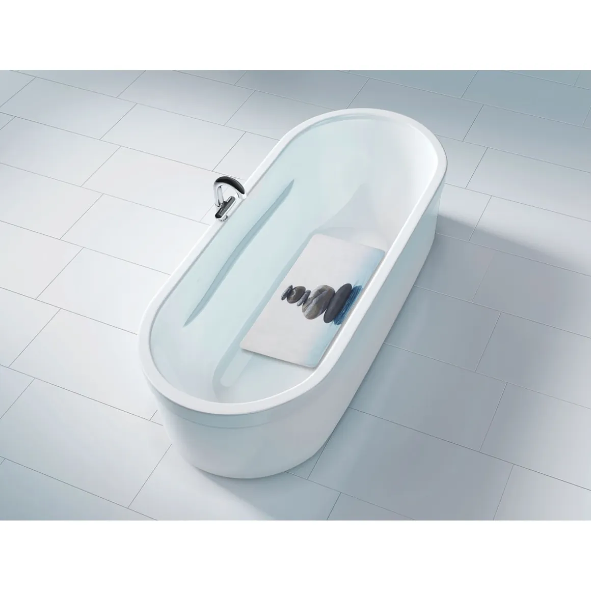 Wenko Wanneneinlage Meditation 75 x 45 cm