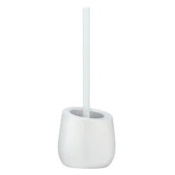 Wenko WC-Garnitur Badi Weiß Keramik WC-Bürstenhalter