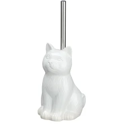 Wenko WC-Garnitur Cat Weiß Keramik
