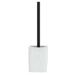 Wenko WC-Garnitur Villata Weiß WC-Bürstenhalter