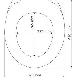 Wenko WC-Sitz Bellevue MDF mit Absenkautomatik