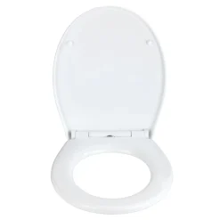 Wenko WC-Sitz Ostuni belastbar mit 300 kg Thermoplast mit Absenkautomatik
