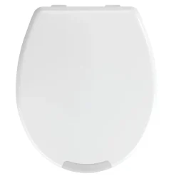 Wenko WC-Sitz Secura Comfort aus antibakteriellem Duroplast mit Sitzflächenerhöhung