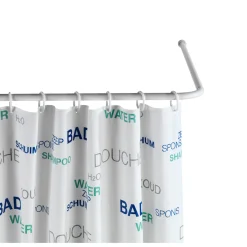 Wenko Winkelstange Universal Weiß 20 mm