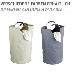 Wenko Wäschesammler Jumbo Anthrazit Multifunktionstasche 69 l