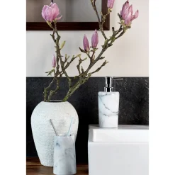 Wenko Zahnputzbecher Onyx Marmor