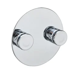 Wenko Adapter Duo Chrom Befestigen ohne bohren Turbo-Loc