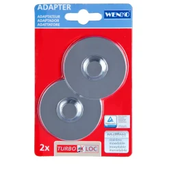 Wenko Adapter Premium/Classic/Style Befestigen ohne bohren Power-Loc