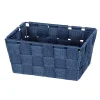 Wenko Aufbewahrungskorb Adria dunkelblau