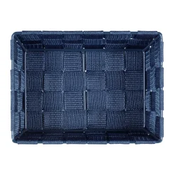 Wenko Aufbewahrungskorb Adria dunkelblau