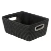 Wenko Aufbewahrungskorb Chromo schwarz
