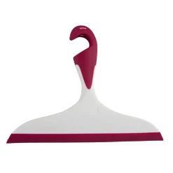 Wenko Badezimmerwischer Loano weiß-pink