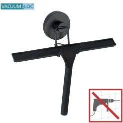 Wenko Duschabzieher Befestigen ohne bohren Vacuum-Loc